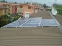 Impianto fotovoltaico parzialmente integrato da 2,99 kWp <br /> 13 moduli Solarday PX60-230 <br /> Saronno (VA)
